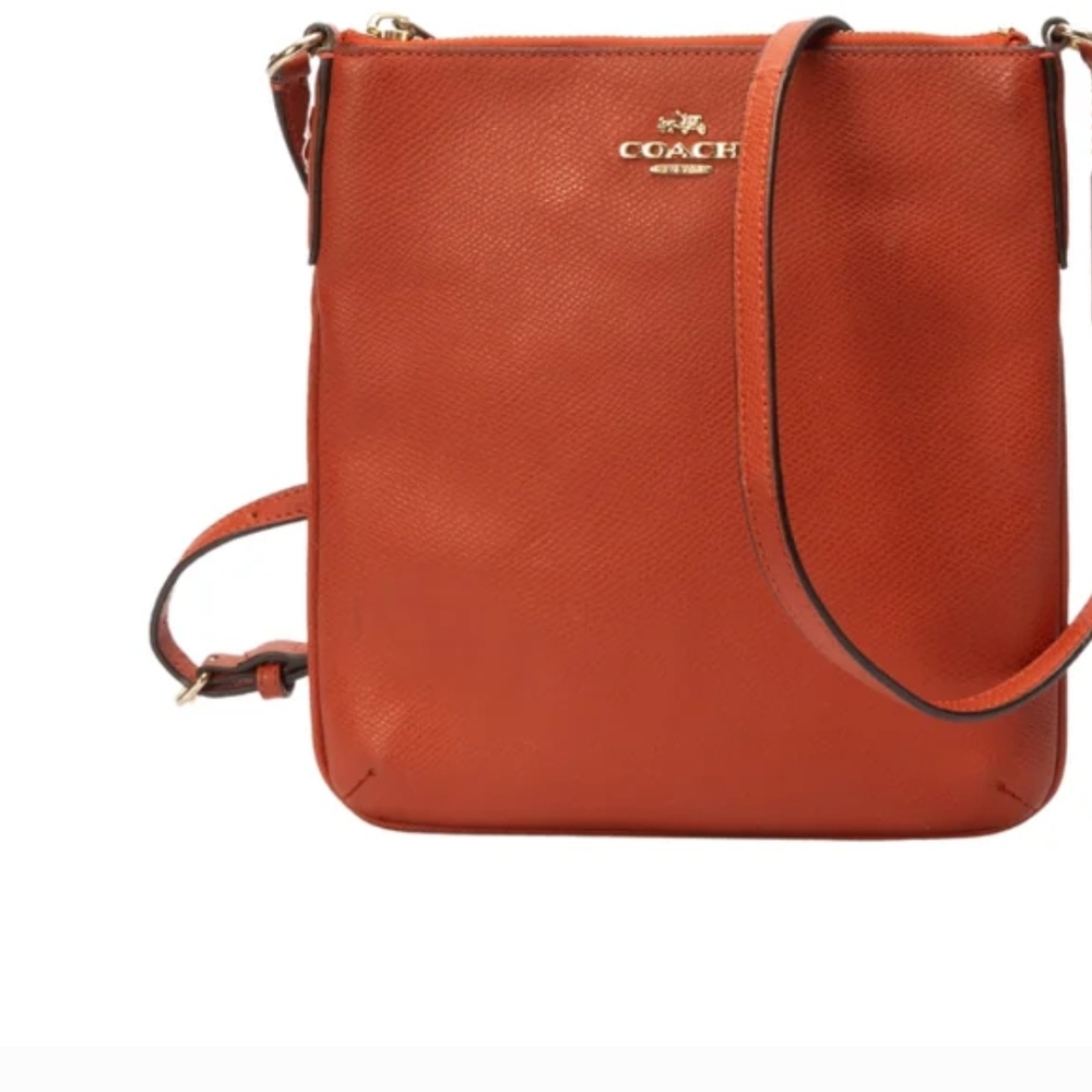 Coach Orange Crossbody Bag